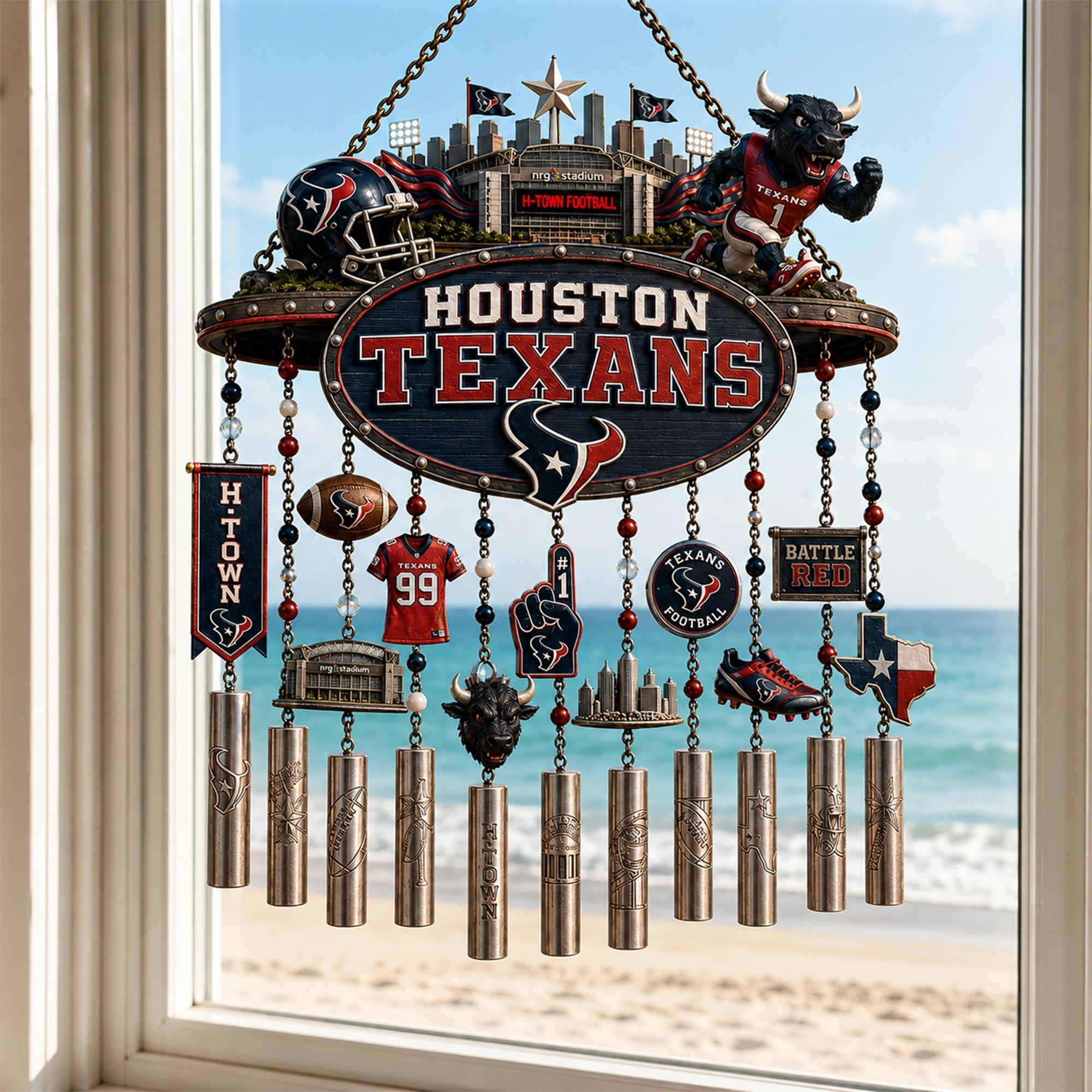Premium HTX Wind Chime TTNL