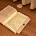LED Book Light and Night Light 2 in 1, 3 Color Temperatures & Stepless Dimming, USB Rechargeable Reading Light with Timer for Ni